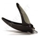 Guillotine style dog nail trimmer